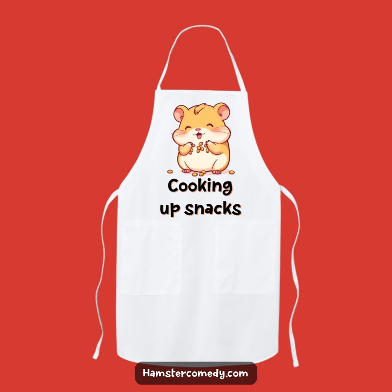 Funny Kawaii Hamster Apron: Chef’s Seed Stuffer, a Deliciously Funny Gift