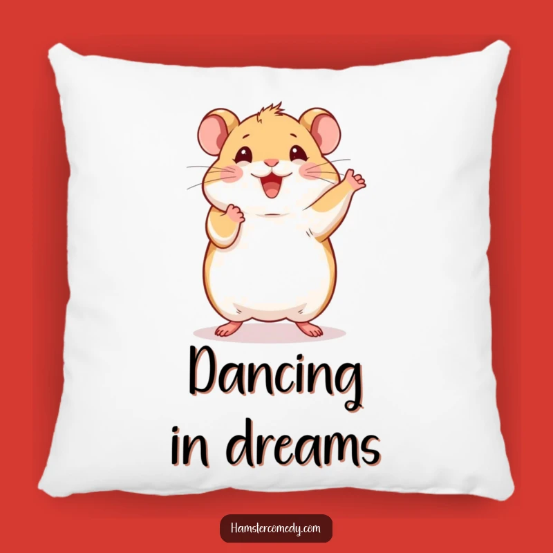 Comforting Funny Hamster Pillow: Snuggle with Joyful Moves
