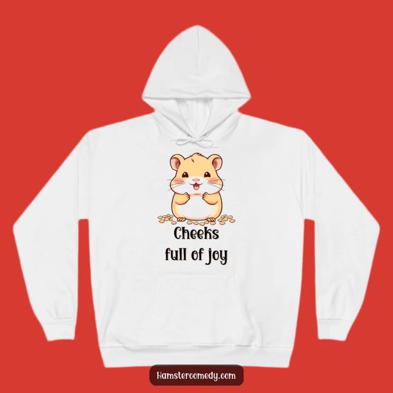Cozy Kawaii Hamster Hoodie: Warm & Cute Seed-Stuffing Design