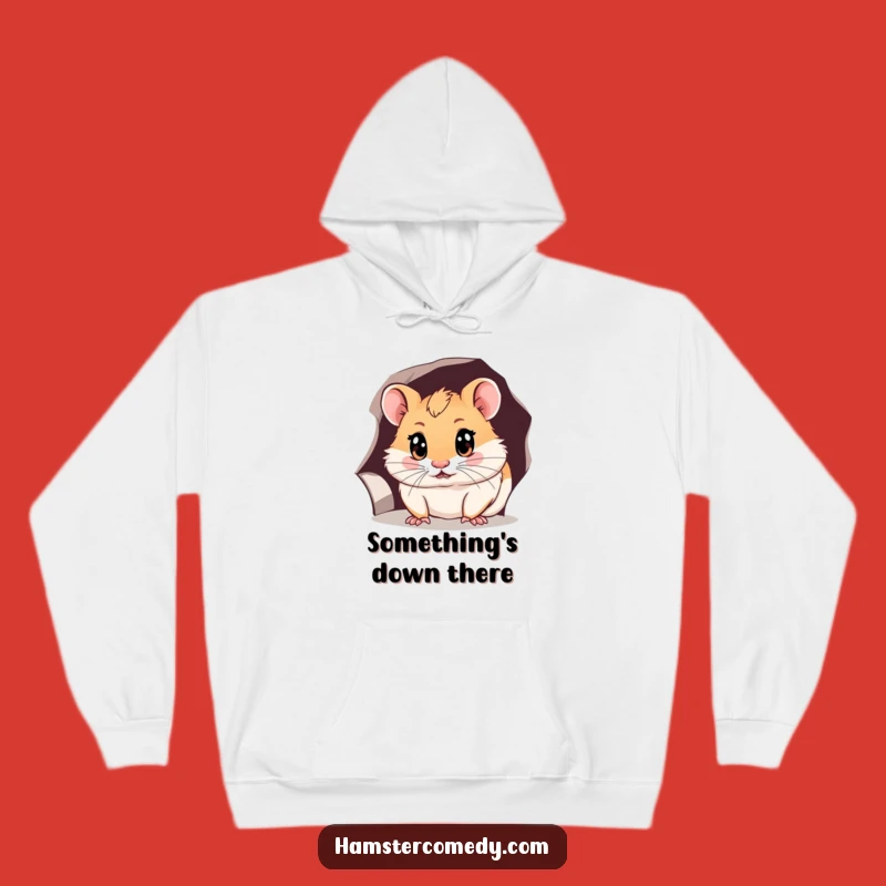 Cozy Funny Hamster Peeking Hoodie: Warmth Meets Whimsy for Gift Giving