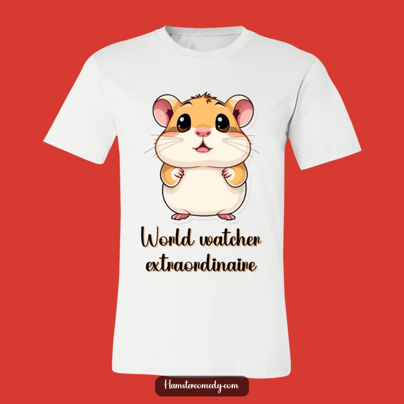 Funny Hamster Eyes T-Shirt: Express Your Curiosity with Style!