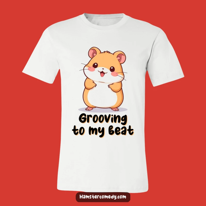 Funny Kawaii Hamster Dance Tee - Cute Wiggling Amigurumi Shirt, Party Gift