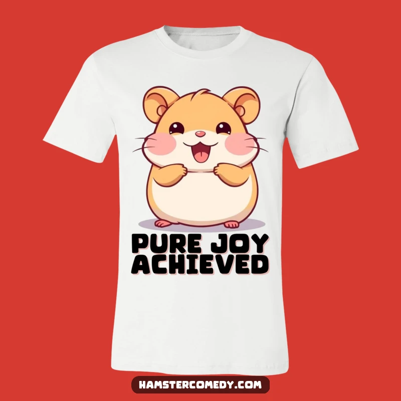 Funny Kawaii Hamster Roll T-Shirt: Express Your Joyful Spirit!