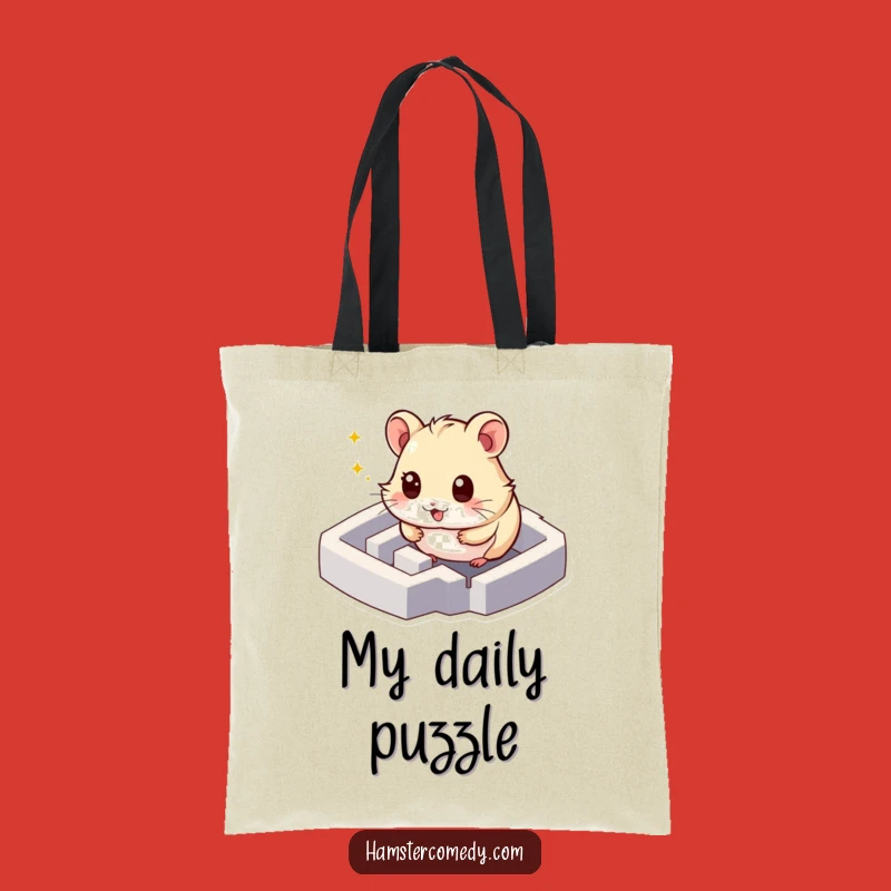 Funny Hamster Maze Tote Bag - Carry Your Discoveries!